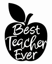 Image result for Best Teacher Ever Apple