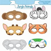 Image result for Jungle Animal Masks