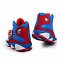 Image result for Captain America Jordan Shoes