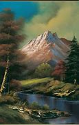 Image result for Bob Ross Painting Woods