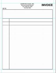 Image result for Blank Invoice Template Word