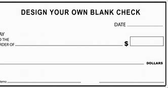 Image result for Business Check Blank Design