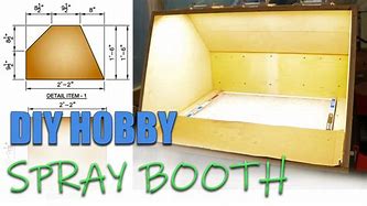 Image result for DIY Hobby Spray Booth