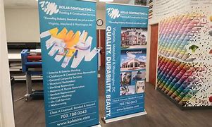 Image result for Retractable Banner with Logos