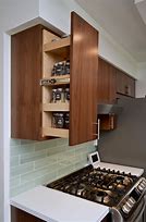 Image result for Kitchen Cabinets Pull Out Spice Rack