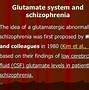 Image result for Glutamate and Schizophrenia