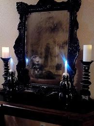 Image result for Spooky Creepy Mirror