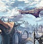 Image result for Abstract Steampunk City
