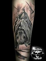 Image result for Gothic Bat Tattoo
