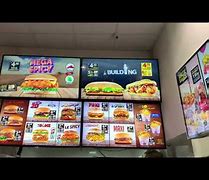 Image result for Fast Food Menu TV Display