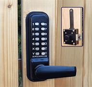 Image result for Outdoor Gate Lock with Key