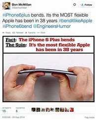 Image result for iPhone 6 Bend Meme
