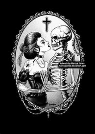 Image result for Black and White Gothic Art