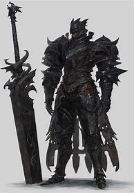 Image result for Knight Armor Black Dark