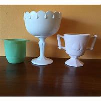 Image result for Colored Milk Glass