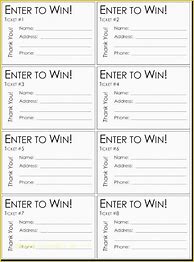 Image result for Blank Contest Entry Form Template