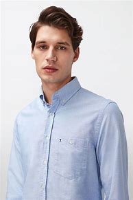 Image result for Light Blue Button Down Shirt