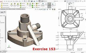 Image result for Practice SolidWorks Part Drawings