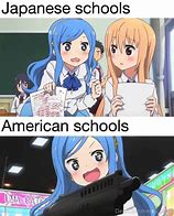 Image result for Anime School Memes