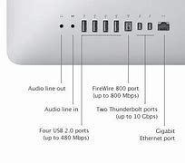 Image result for iMac 2011 27-Inch Ports