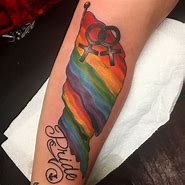 Image result for LGBT Flag Tattoo