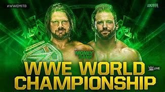 Image result for Money in the Bank Match Card Custom
