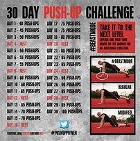 Image result for 100 Pushup Challenge Chart