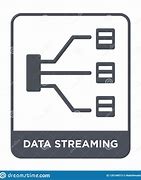 Image result for Data Stream Icon