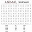 Image result for Word Search Puzzles Animal Theme Printable