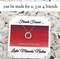 Image result for 3 Best Friends Necklace Claire's