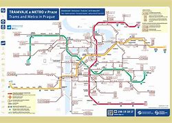 Image result for Map of Prague Metro System