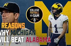 Image result for Alabam Football Beat Michigan
