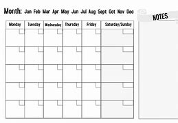 Image result for Free Printable Reusable Calendar for Every Month