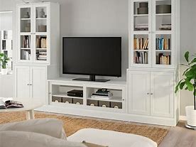 Image result for IKEA TV Stand with White Wall Board