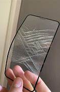 Image result for Cracked Screen Protector iPhone 12
