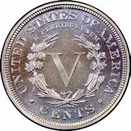Image result for Old American 5 Cent Coin