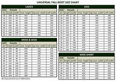 Size Charts Dublin Clothing Australia