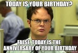 Image result for Happy Birthday Funny Work Meme