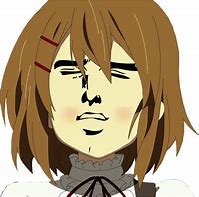 Image result for Hand Some Anime Face Meme