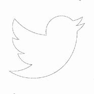Image result for Twitter Logo BW