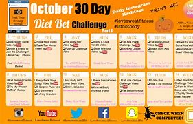 Image result for Edtwt 30-Day October Diet