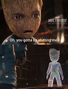 Image result for Groot in Space Meme
