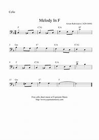 Image result for Sheet Music for Cello