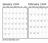 Image result for 1544 Calendar