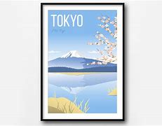 Image result for Japan Fuji Travel Print