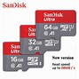 Image result for SanDisk Ultra 64GB MicroSDXC