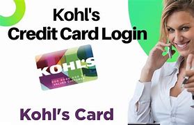 Image result for Kohl's Credit Pay My Bill