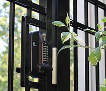 Image result for Outdoor Gate Lock with Key