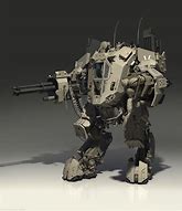 Image result for Military Sci-Fi Mech Concept Art