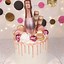 Image result for Tall Cake Champagne and Gold Colour with Mini Drink Bottles